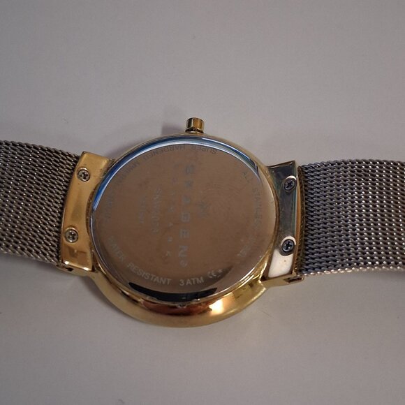 Skagen Women’s SKW2076 Stainless Steel Mesh Watch – 32mm White Dial main image 11